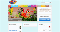 Desktop Screenshot of mummyspartyshop.com